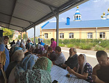 В 18 раз приход Донской иконы Божией Матери Новошахтинска молитвенно отметил престольный праздник
