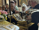 Шахтинскую епархию посетила великая святыня – ковчег с частью пояса Пресвятой Богородицы