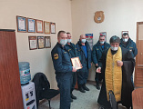Иерей Сергий Столяров совершил чин освящения 36 пожарно-спасательной части в г. Красный Сулин