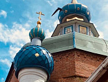 На Свято-Андреевский храм водрузили два новых накупольных Креста
