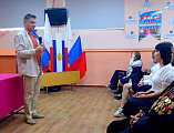В Багаевской станице прошли встречи с экспертом Синодального отдела по делам молодёжи