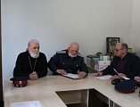 Протоиерей Константин Баранов принял участие в казачьем круге хуторского казачьего общества «Красновское»