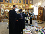В храме Донской иконы Богородицы прошел отбор работ фестиваля Православной культуры и творчества «Рождественская звезда 2021»