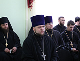 Председатель епархиального отдела по работе с молодежью протоиерей Александр Маликов провел очередные занятия курсов повышения квалификация для духовенства