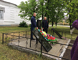 Иерей Антоний Можаев принял участие в торжественном митинге, посвященном Дню Победы, который состоялся в станице Митякинской
