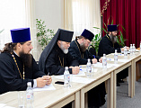 Преосвященнейший епископ Симон возглавил работу Епархиального совета