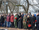 Благочинный приходов Нижнедонского округа совершил панихиду по воинам, погибшим в Афганистане