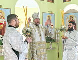 В престольный день Преосвященнейший епископ Симон совершил Божественную литургию в храме праведного Иосифа Обручника города Шахты