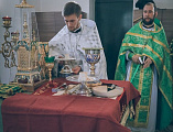 В престольный праздник Преосвященнейший епископ Симон совершил Божественную литургию в храме святого благоверного князя Александра Невского г. Шахты и рукоположил в сан иерея диакона Даниила Зырянова