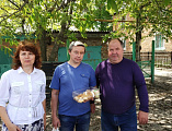 Ветеранов и участников вооруженных конфликтов г. Новошахтинска поздравили с Днем Победы