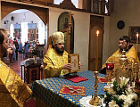 Епископ Николай, Управляющий Амурской епархией, совершил Божественную литургию в храме святого великомученика Пантелеимона города Миллерово