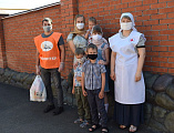 В Нижнедонском благочинии продовольственный фонд «Русь» в период пандемии коронавирусной инфекции продолжает благотворительную деятельность