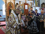 Преосвященнейший епископ Симон с архипастырским визитом посетил Чернышевское благочиние