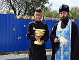 Открытие и освящение детской игровой площадки «Территория добра и творчества»