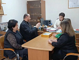 Руководитель епархиального отдела по взаимодействию с казачеством вручил благодарственные письма соработникам в сфере казачьего воспитания