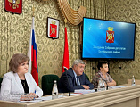 В Дворце Культуры поселка Каменоломни прошло заседание Собрания депутатов Октябрьского района