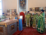 В храме Святителя Николая Чудотворца ст. Обливской состоялось соборное богослужение духовенства Чернышевского церковного округа
