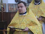 Преосвященнейший епископ Симон совершил воскресное богослужение в храме Успения Пресвятой Богородицы ст. Калитвенской