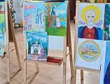 Подведение итогов муниципального тура Международного конкурса детского творчества «Красота Божьего мира» в храме Архистратига Михаила п. Каменоломни