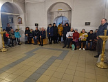 Встреча благополучателей проекта «Спасательный круг» с руководителем проекта состоялась в Донском храме г. Новошахтинска