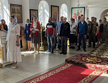 В пятницу Светлой седмицы Преосвященнейший епископ Симон совершил Божественную литургию в храме Святой Троицы города Каменск-Шахтинский