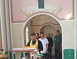 В храме в честь мученика и целителя Пантелеимона исправительно-трудового учреждения № 20 г. Шахты совершено таинство Крещения