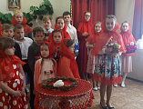В воскресной школе «Красное солнышко» при храме Иоанна Предтечи станицы Боковской состоялся пасхальный концерт