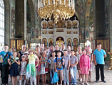 Паломническая поездка воспитанников воскресной группы шахтинского Никольского храма