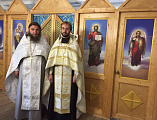 Благочинный приходов Александровск-Грушевского округа с рабочим визитом посетил храм в честь иконы Божией Матери «Взыскание погибших» г. Шахты