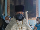 На девятый после кончины протоиерея Валерия Татаркина Преосвященнейший епископ Симон совершил заупокойную Божественную литургию в храме святителя Николая г. Шахты
