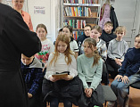 Час духовности в Красновской библиотеке: встреча ко Дню православной книги