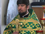 В престольный праздник Преосвященнейший епископ Симон совершил Божественную литургию в храма блаженной Матроны Московской города Донецка