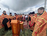 Епископ Шахтинский и Миллеровский Симон совершил молитву о благополучии урожая на донских полях