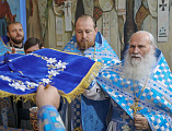 В престольный день Преосвященнейший епископ Симон совершил Божественную литургию в храме Казанской иконы Божией Матери города Гуково