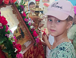 Воспитанники воскресной школы Свято-Пантелеимоновского храма посетили Покровский храм в слободе Никольская