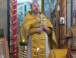 Соборное богослужение в Донском храме Новошахтинска с участием духовенства и казачества