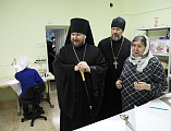 Епископ Шахтинский и Миллеровский Симон посетил епархиальный Кризисный центр помощи семьям, оказавшимся в трудной жизненной ситуации, «Дом для мамы»