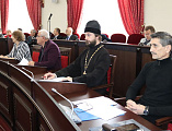 В Шахтах состоялось организационное заседание Общественной палаты города четвертого созыва. В мероприятии принял участие протоиерей Сергий Яценко