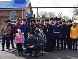 Казаки станицы Староковыльной Нижнедонского Юрта, впервые совершили посажение на коня