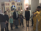 В храме святого благоверного князя Александра Невского г. Красный Сулин прошел Рождественский концерт