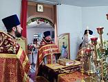 Соборное богослужение духовенства Донецкого благочиния состоялось в храме блаженной Матроны Московской 