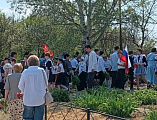 В селе Первомайском прошёл митинг в честь 81-й годовщины Победы