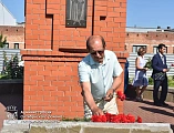 Возле мемориальный часовни «Памяти погибшим воинам в Афганистане, Чечне и на Чернобыльской АЭС» поселка Каменоломни состоялся митинг, посвященный Дню памяти воинов, погибших в локальных войнах