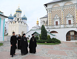 Преосвященнейший епископ Симон прибыл в Свято-Троицкую Сергиеву Лавру для поклонения великим святыням христианского мира