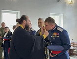 Благословение на служение: в Свято‑Покровском храме прошел молебен с участием нового атамана и казаков