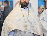 В праздник Обрезания Господня и день памяти святителя Василия Великого Преосвященнейший епископ Симон совершил Божественную литургию в храме Архистратига Михаила пос. Каменоломни