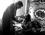 Иерей Александр Левчик посетил реабилитационное отделение для граждан пожилого возраста и инвалидов станицы Боковской