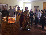 В храме святителя Николая Чудотворца сл. Кашары прошла панихида по трагически погибшим в результате пожара в г. Кемерово