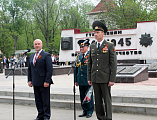 Торжественный митинг и парад, посвященный 73-летней годовщине Победы в Великой Отечественной войне, состоялся в городе Гуково