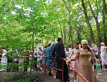 Паломники из Шахт посетили храм Архангела Михаила в слободе Позднеевка